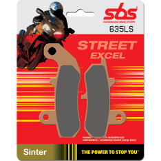 SBS 23-635LS Sintered Suzuki DR650R/750S/800S taakse jarrupalat