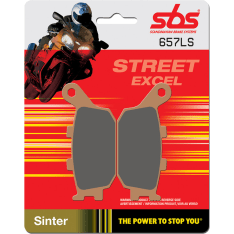 SBS 23-657LS Street Excel Sintered brake pad