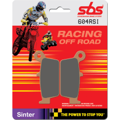 SBS 23-604RSI Racing Sintered Hon/ Kaw/ Suz/ TM/ Yam Rear Brake Pads