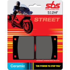 SBS 23-512HF Ceramic Kawasaki/Suzuki rear Brake pads