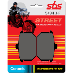 SBS 23-549HF Ceramic Harley-Davidson rear Brake pads