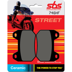 SBS 23-746HF Ceramic Bmw K/R 1200 rear Brake pads
