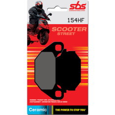 SBS 23-154HF Ceramic (749HF) Kymco People front Brake pads