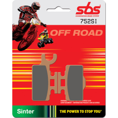 SBS 23-752SI Sintered Offroad Kaw/Suz front Brake pads
