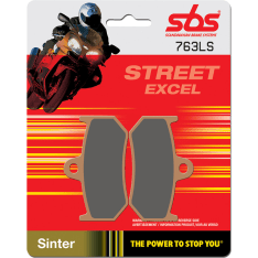 SBS 23-763LS Sintered MV Agusta Brutale/F3/F4 taakse jarrupalat