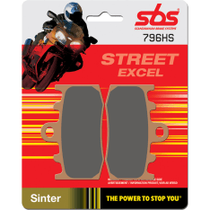 SBS 23-796HS Street Excel Sintered jarrupalat