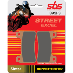 SBS 23-809HS Sintered Honda CB/CBR/VFR Front Brake Pads