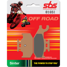 SBS 23-816SI Sintered Offroad Yamaha YFM/YXR rear Brake pads