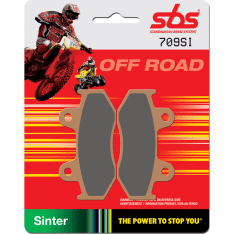 SBS 23-709SI Sintered Offroad Yamaha YFM/YFZ Rear Brake Pads