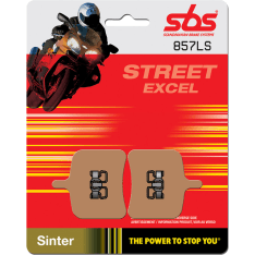 SBS 23-857LS Sintered Buell 1125R Rear Brake Pads
