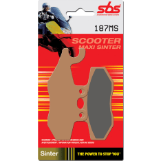 SBS 23-187MS Maxi Sinter Piaggio MP3/X8 Brake pads
