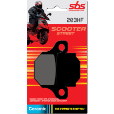 SBS 23-203HF Ceramic Derbi Senda 125 rear Brake pads