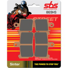 SBS 23-869HS Sintered Honda VFR1200F Front Brake Pads