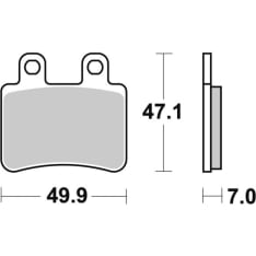 Sbs Brake Pads HM Scooter