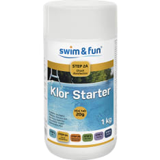 Swim&Fun Klor Starter 1kg instant chlorine granules