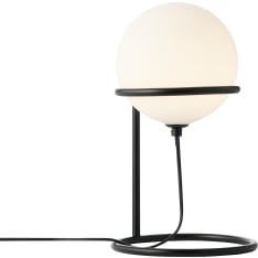 Nordlux Wilson table lamp black/opal white