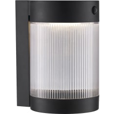 Nordlux Coupar Solar black wall light