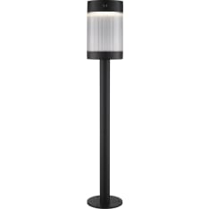 Nordlux Coupar Solar black bollard