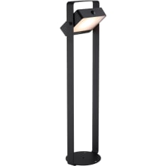 Nordlux Saulio Solar black bollard