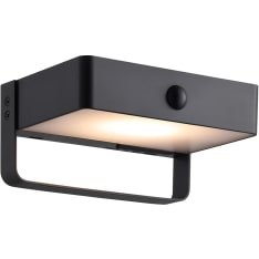 Nordlux Saulio Solar black wall light