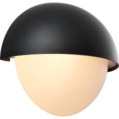 Nordlux Scorpius Maxi Round black wall light