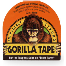 Gorilla Tape Black 32m x 48 mm musta teippi