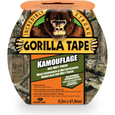 Gorilla Tape Camo 8,2m x 47,8mm maastokuvioinen teippi