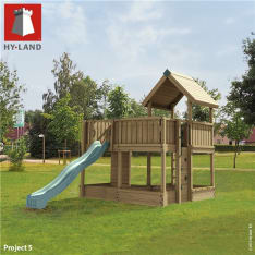HY-LAND 5, a play stand for public use