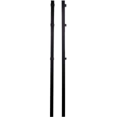 Hortus X- ja O-paneeliaidalle 40x40x1500 mm musta tolppa