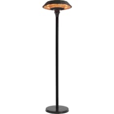 Hortus 211-379 800/1300/2100W Ufo terassilämmitin kaukosäätimellä, lattiamalli