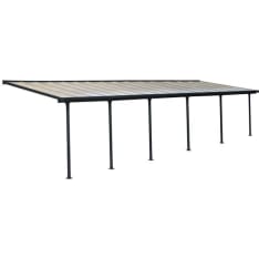 Palram - Canopia Feria 28,6 m2, antrasiitti terassikatos