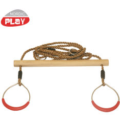 Nordic Play puinen trapetsikeinu
