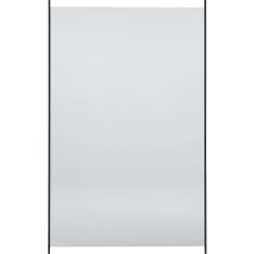 Hortus 150 x 100 cm, kirkas lasi alumiinitolppien lasipaneeli