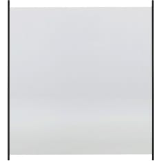 Hortus 100 x 100 cm, kirkas lasi alumiinitolppien lasipaneeli