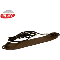 Nordic Play musta köysi + musta pehmeä keinu