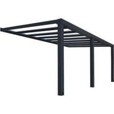 Palram - Canopia Stockholm 3.4 x 5.9 m, anthracite terrace canopy with roof blinds