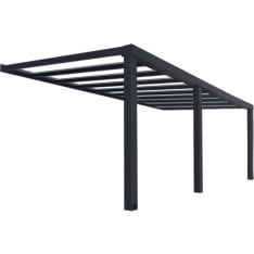 Palram - Canopia Stockholm 3,4 x 6,6 m, antrasiitti kattokaihtimilla varustettu terassikatos