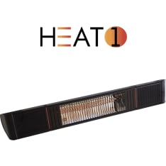 HEAT1 ECO High-line 2000W terassilämmitin, BT -sovellus ja kaiuttimet