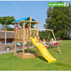 Jungle Gym Hut leikkitorni ja Swing Module Xtra