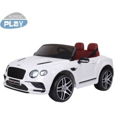 Nordic Play Bentley 2x6V valkoinen sähköauto