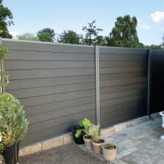 Hortus Premium Lucca 2 osiota 116,3 cm korkeus komposiitti aitapaketti