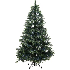 Nordic Winter 180x124cm Christmas tree with colored lights