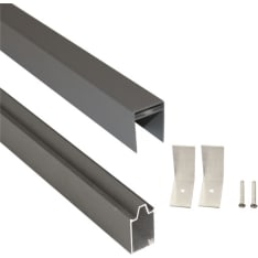 Hortus Premium Aludesing 60 x 60 mm tolpppaan ylä-/alakisko
