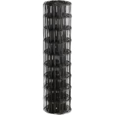 Hortus 0 PVC, musta, 10 x 10 cm, 90 cm x 20 m puutarha-aita