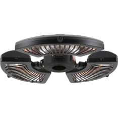 Hortus 800/1600/2400 aurinkovarjoon musta terassilämmitin