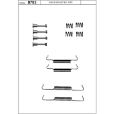 OJD Quick Brake OJD-105-0793 Jarrukenkien asennussarja