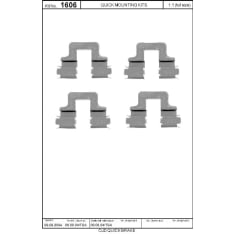OJD Quick Brake OJD-109-1606 Jarrupalojen asennussarja