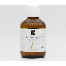 ECOLOMEGA®-kalaöljy, NATUREL 200 ml ravintolisä