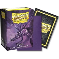 Dragon Shield Matte Dual Metallic Purple 100 sleeves