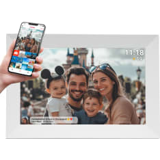 Denver Frameo 10.1" Wifi valokuvakehys valkoinen